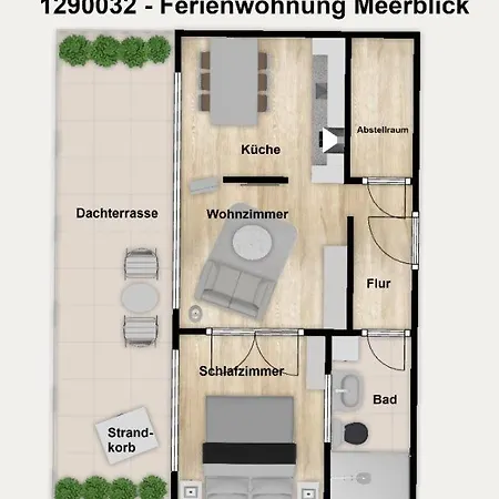 Strandvilla Juliusruh Ferienwohnung Meerblick ברייגה
